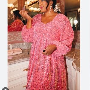 Ivy City Co Jewel Dress in LARGE